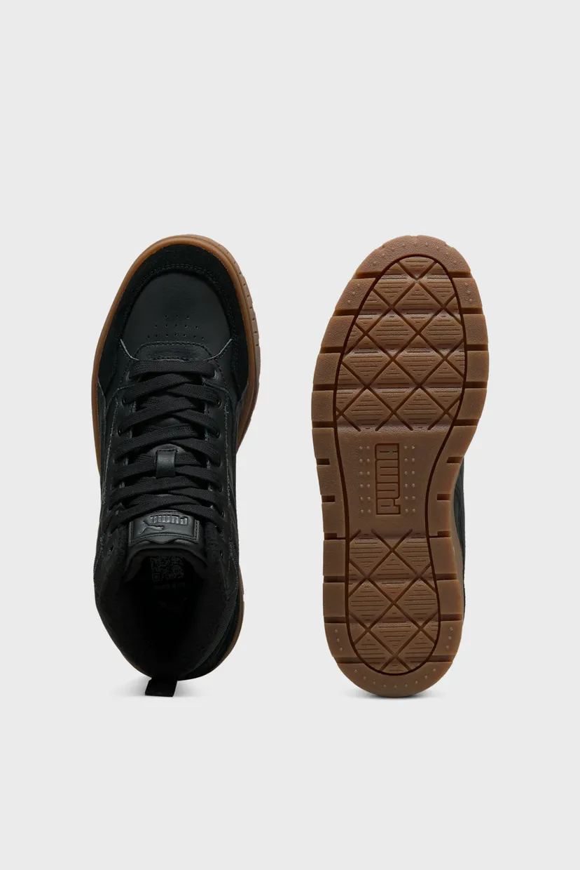 Жіночі чорні шкіряні кросівки Karmen II Idol Mid WTR Sneakers Women 4