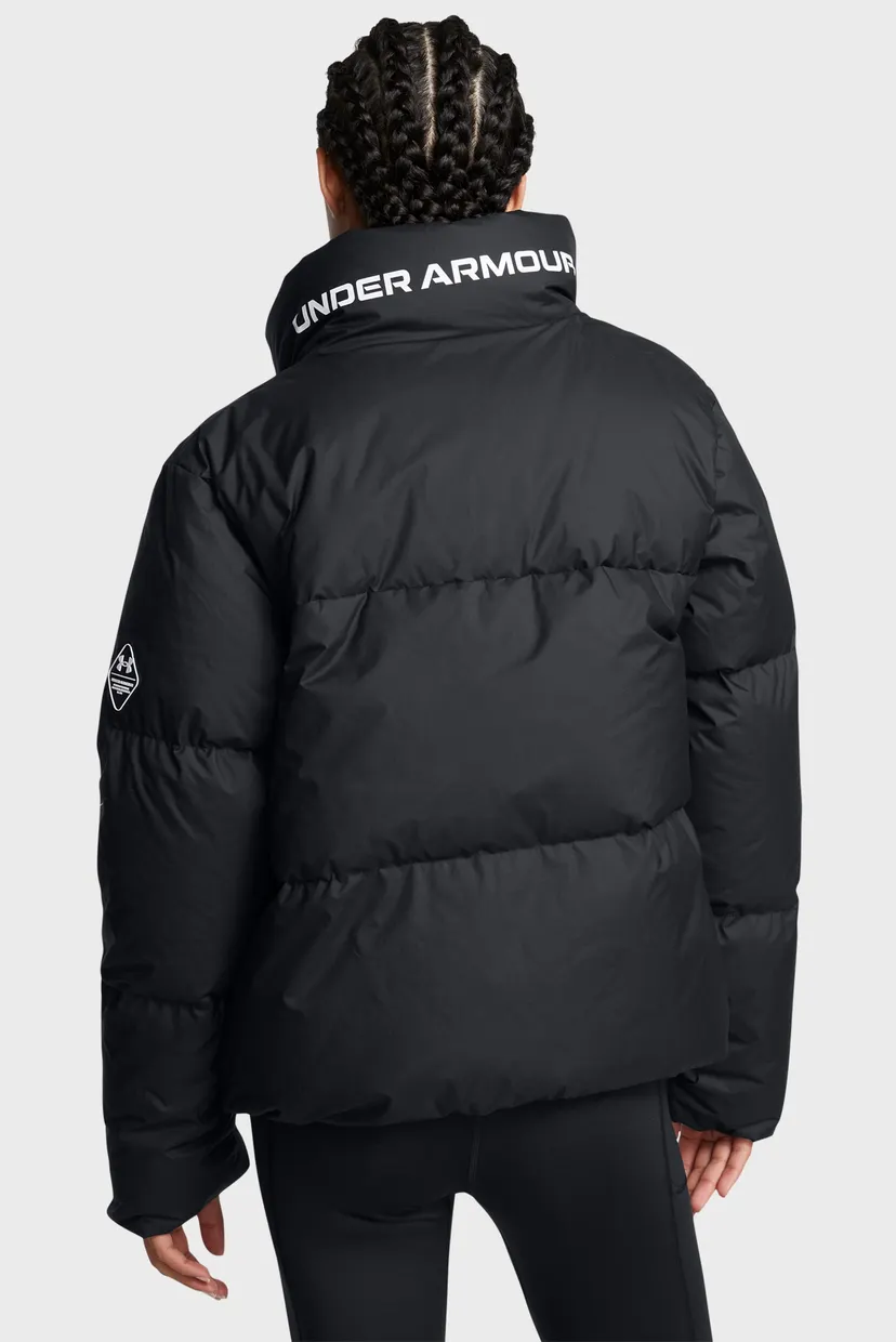 Жіночий чорний пуховик LIMITLESS DOWN PUFFER JACKET Under Armour