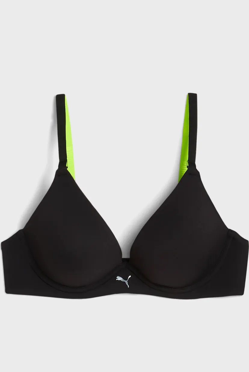 Жіночий чорний бюстгальтер PUMA Women's Padded Bra 4