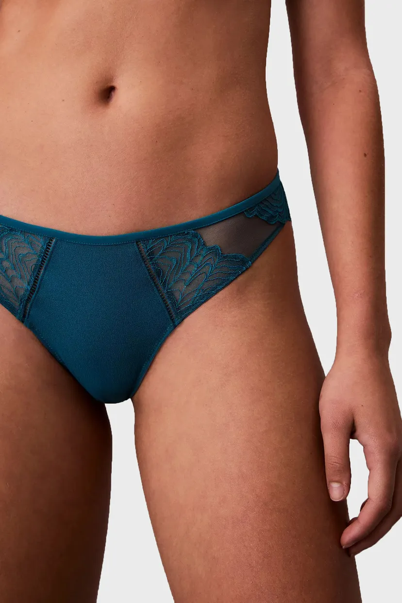 Жіночі бірюзові трусики BIKINI 5
