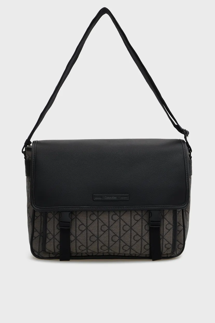 Чоловіча сіра сумка MIXED EMBLEM AOP LAPTOP 5