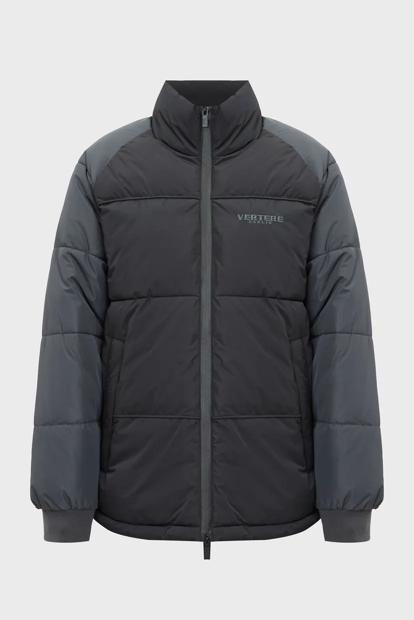 Черная куртка PATCHES PUFFER JACKET (унисекс) 4