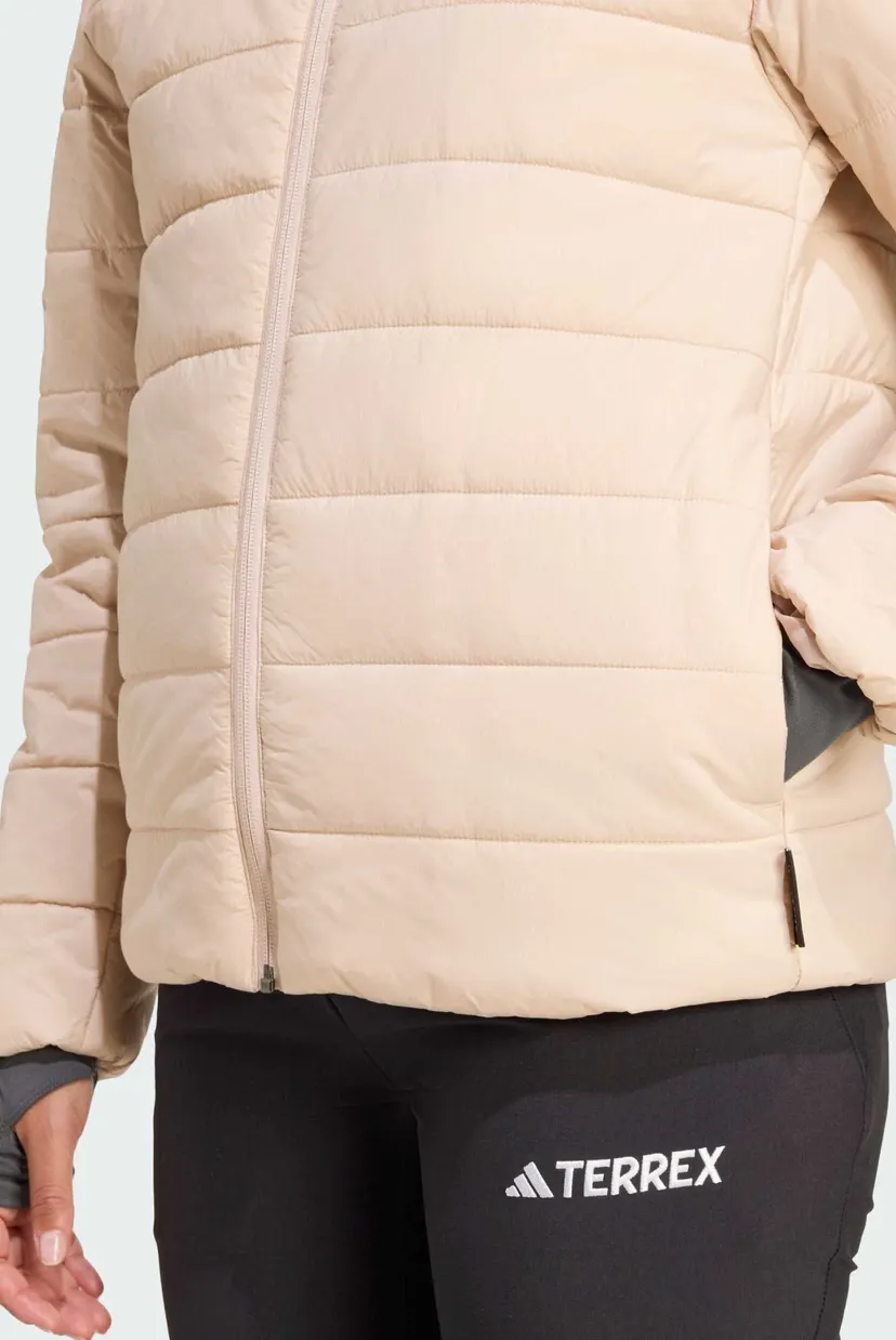 Жіноча бежева куртка Terrex Multi Essentials CLIMAWARM Insulated Hooded 5