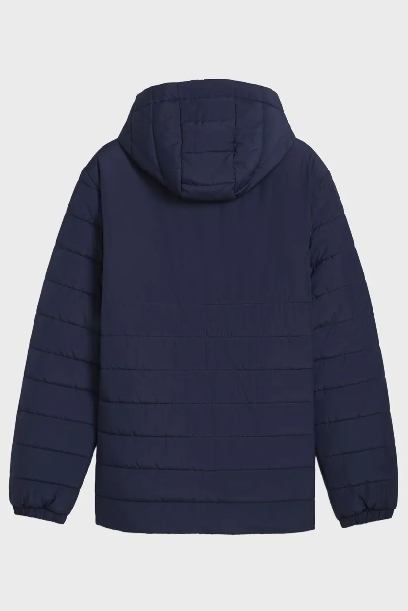 Чоловіча темно-синя куртка teamADDITIONS Hooded Padded Football 6