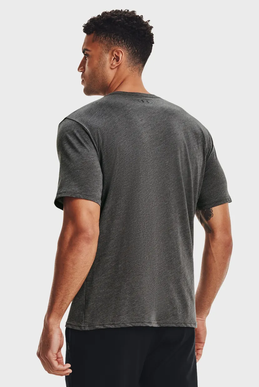 Мужская серая футболка SPORTSTYLE LEFT CHEST SS 3