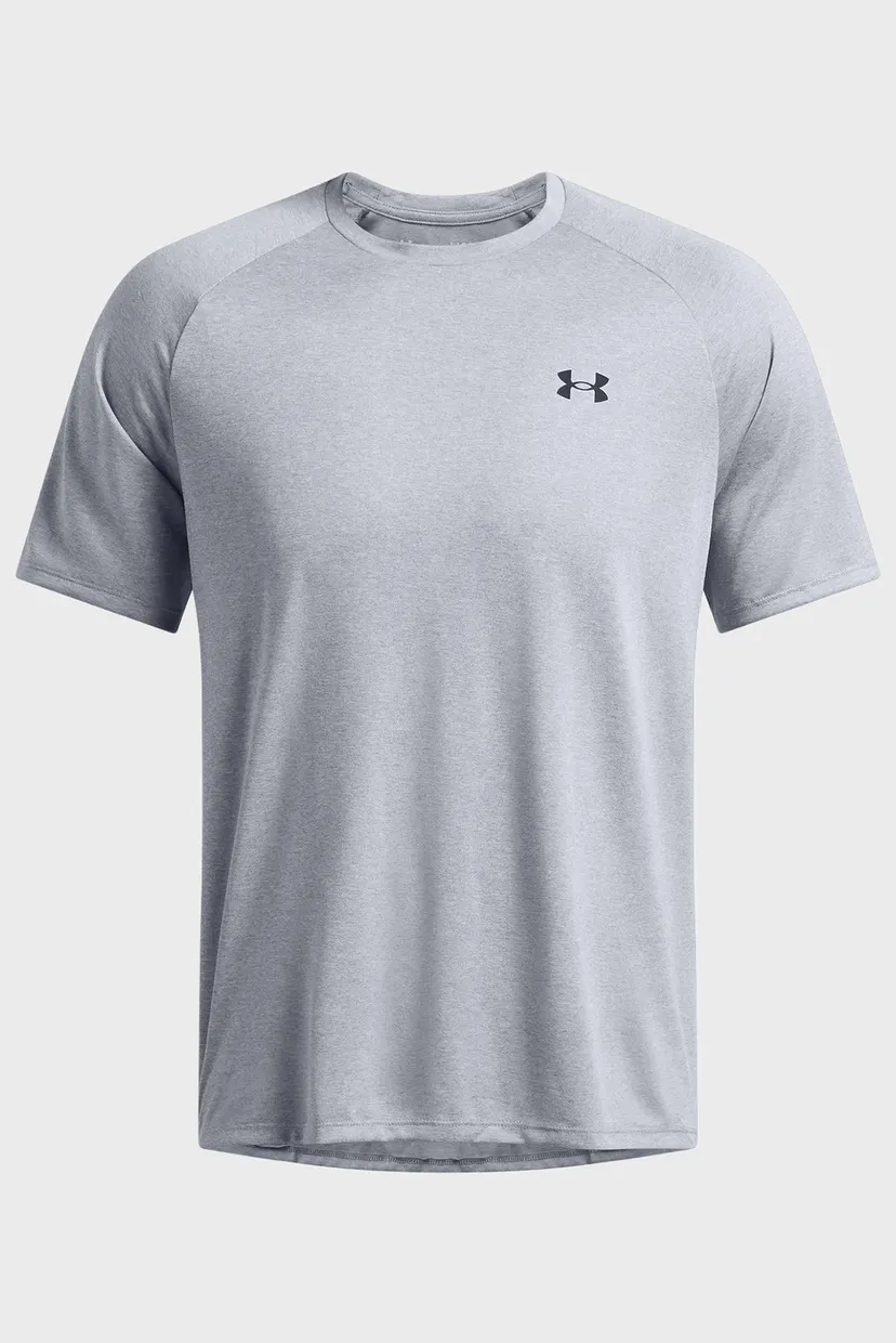 Мужская серая футболка UA Tech 2.0 SS Tee 3