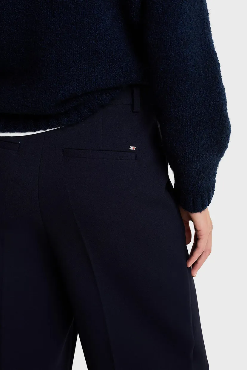 Жіночі темно-сині брюки PUNTO RELAXED STRAIGHT PANT 4