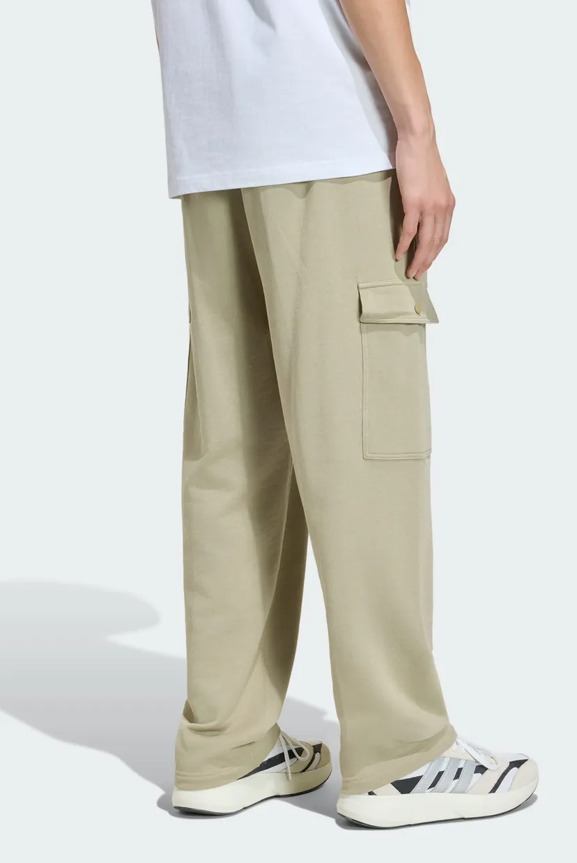 Чоловічі бежеві спортивні штани ALL SZN French Terry Loose Cargo Open Hem 3