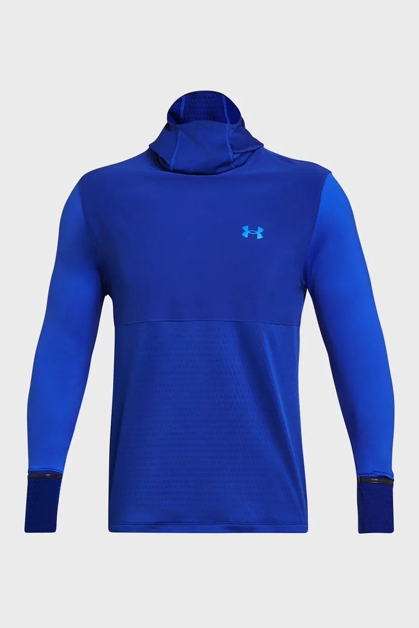 Чоловіче синє худі QUALIFIER COLD HOODY 4