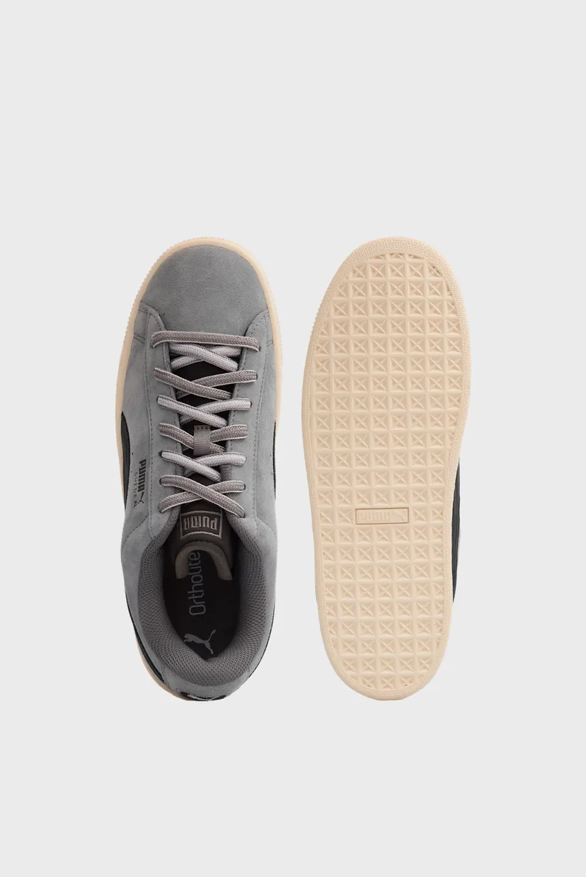 Сірі замшеві снікерси Suede XL Shadow Sneakers Unisex 4