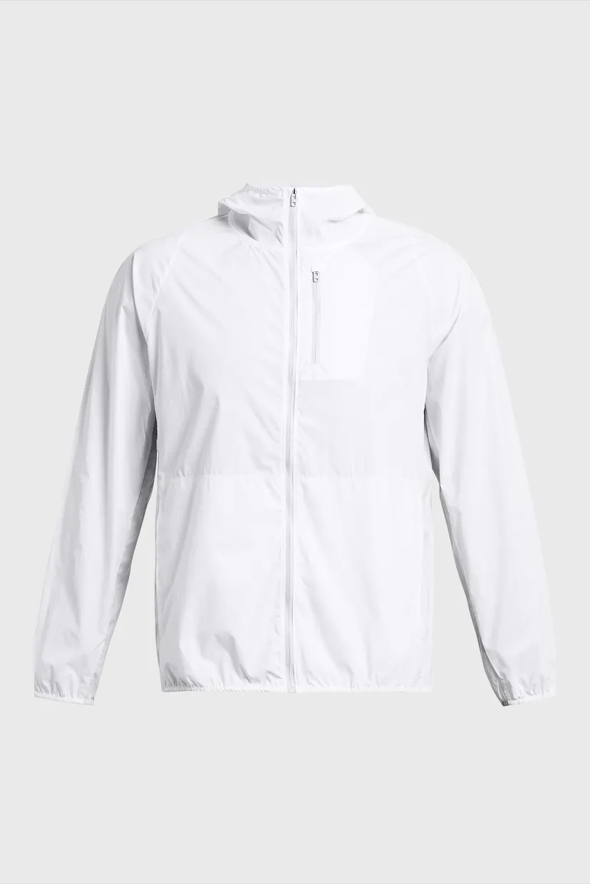 Мужская белая ветровка UA PHANTOM WINDBREAKER 5