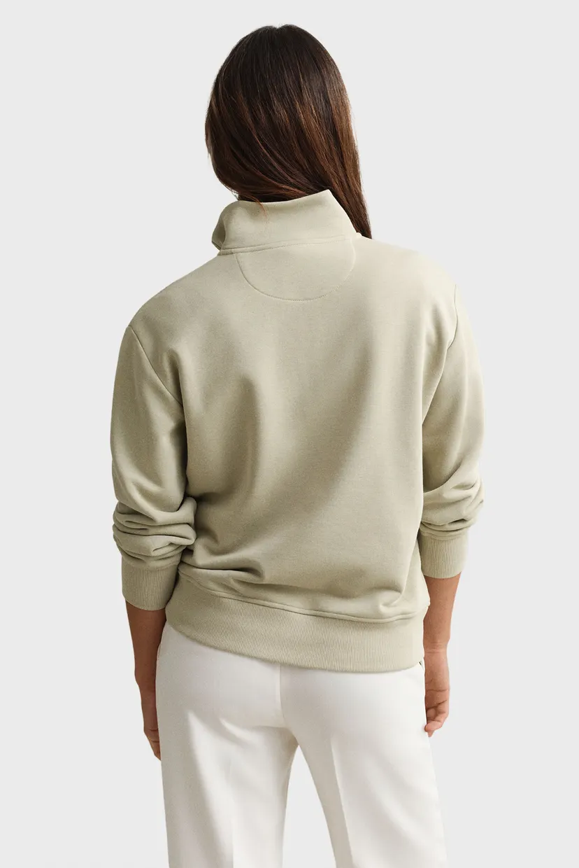 Жіноча бежева спортивна кофта SHIELD HALF-ZIP 3