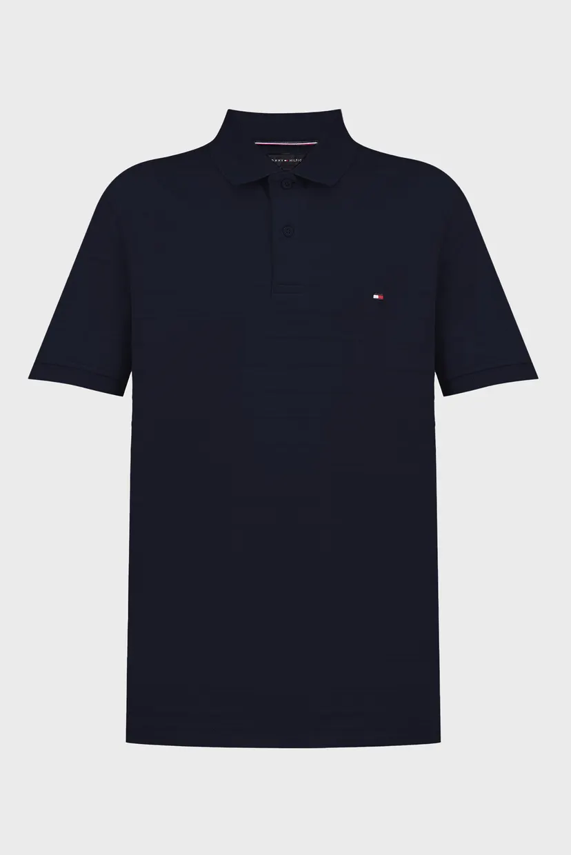 Чоловіче темно-синє поло у смужку JACQUARD STRIPE REG POLO 5