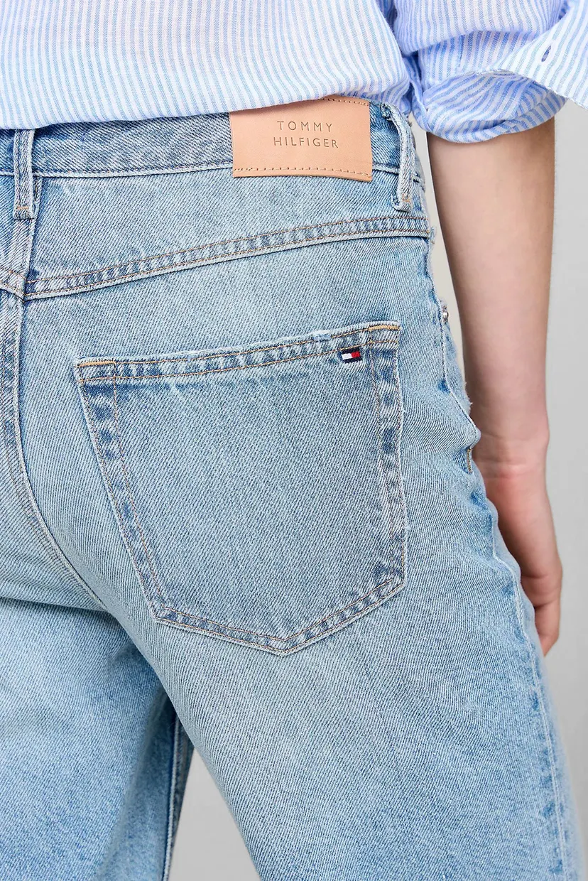 Жіночі блакитні джинсові шорти DNM SLIM SHORT HW ASH WRN 4