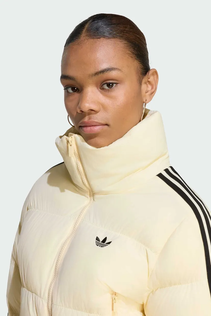 Жіноча бежева куртка ADICOLOR SHORT PUFFER 4