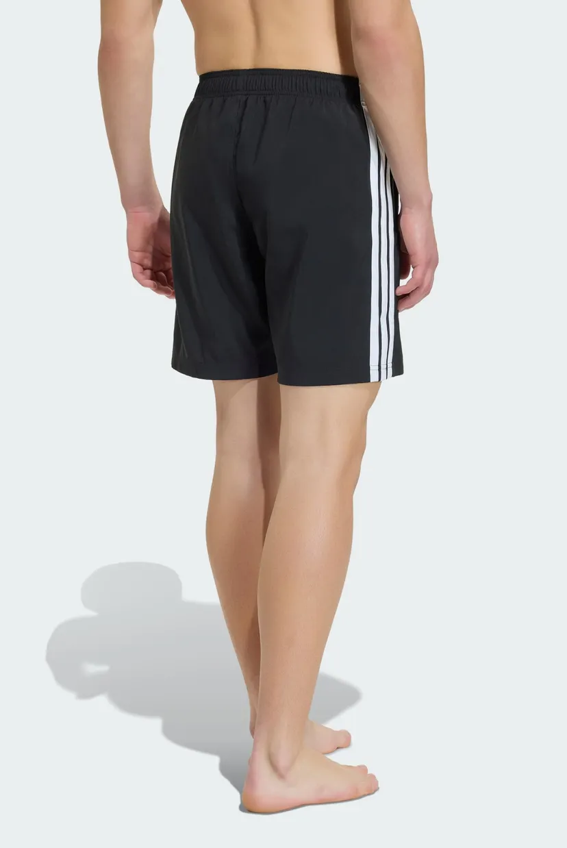 Мужские черные плавательные шорты 3 STRIPES 8 INCH 3