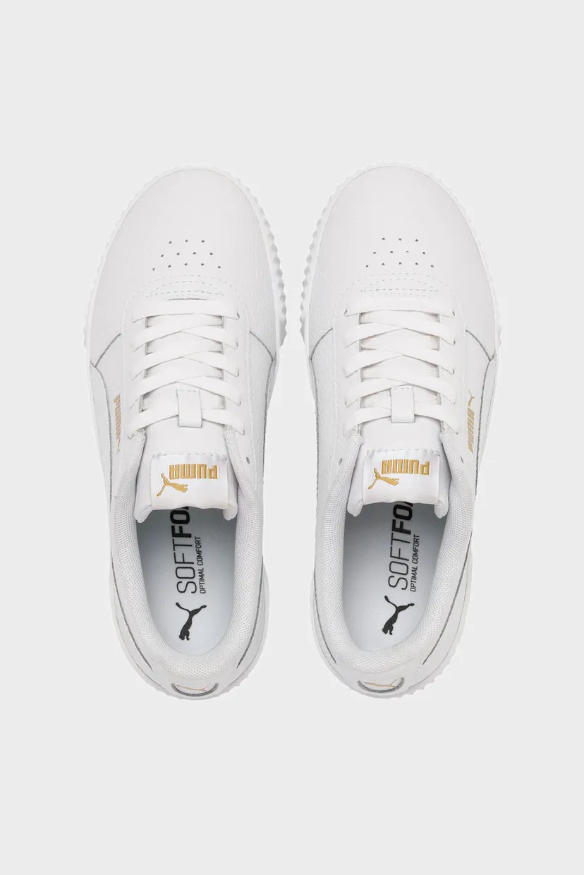 Жіночі білі шкіряні снікерси Carina Lux Women's Trainers 5