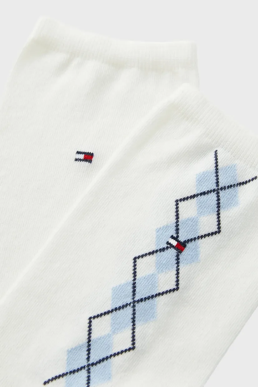 Женские белые носки (2 пары) TH WOMEN SOCK ARGYLE 3