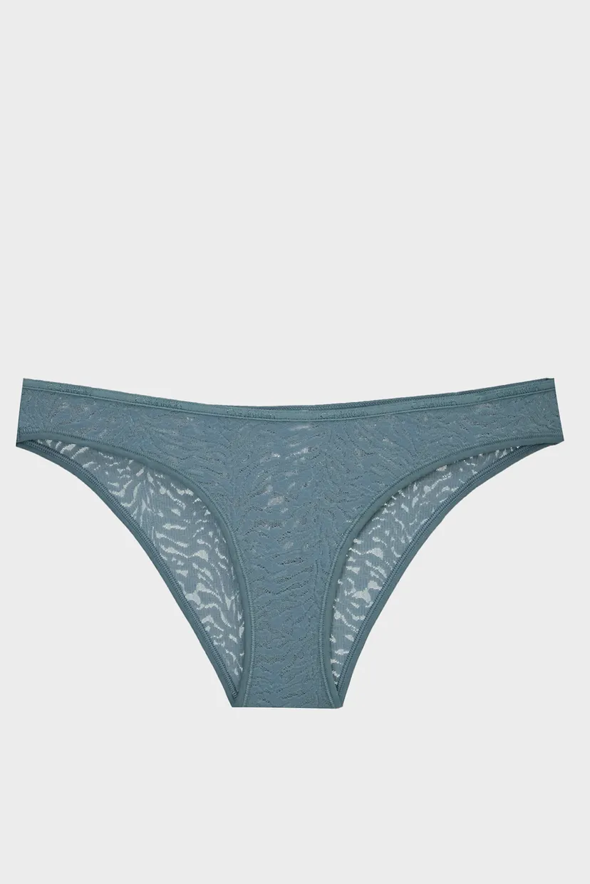 Женские синие трусики BIKINI 6
