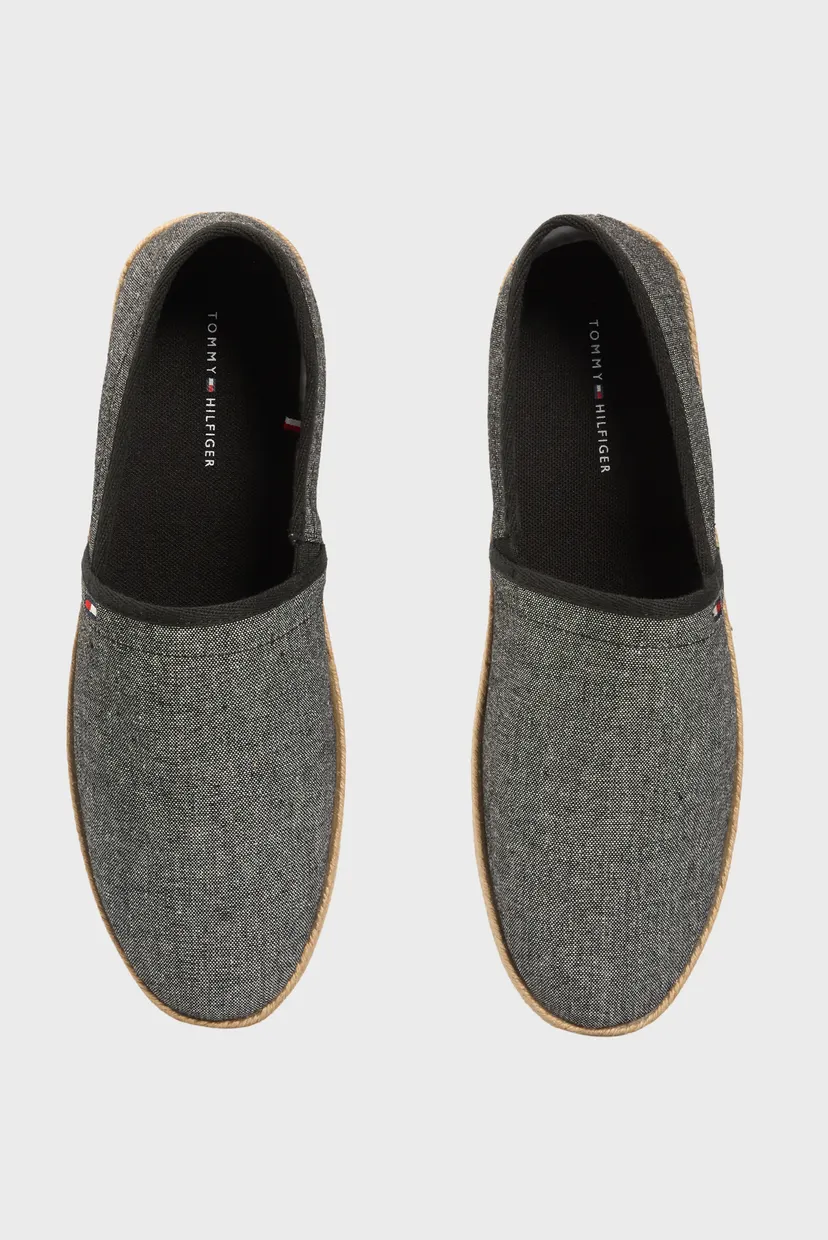 Чоловічі темно-сірі еспадрилі HILFIGER CHAMBRAY ESPADRILLE 4