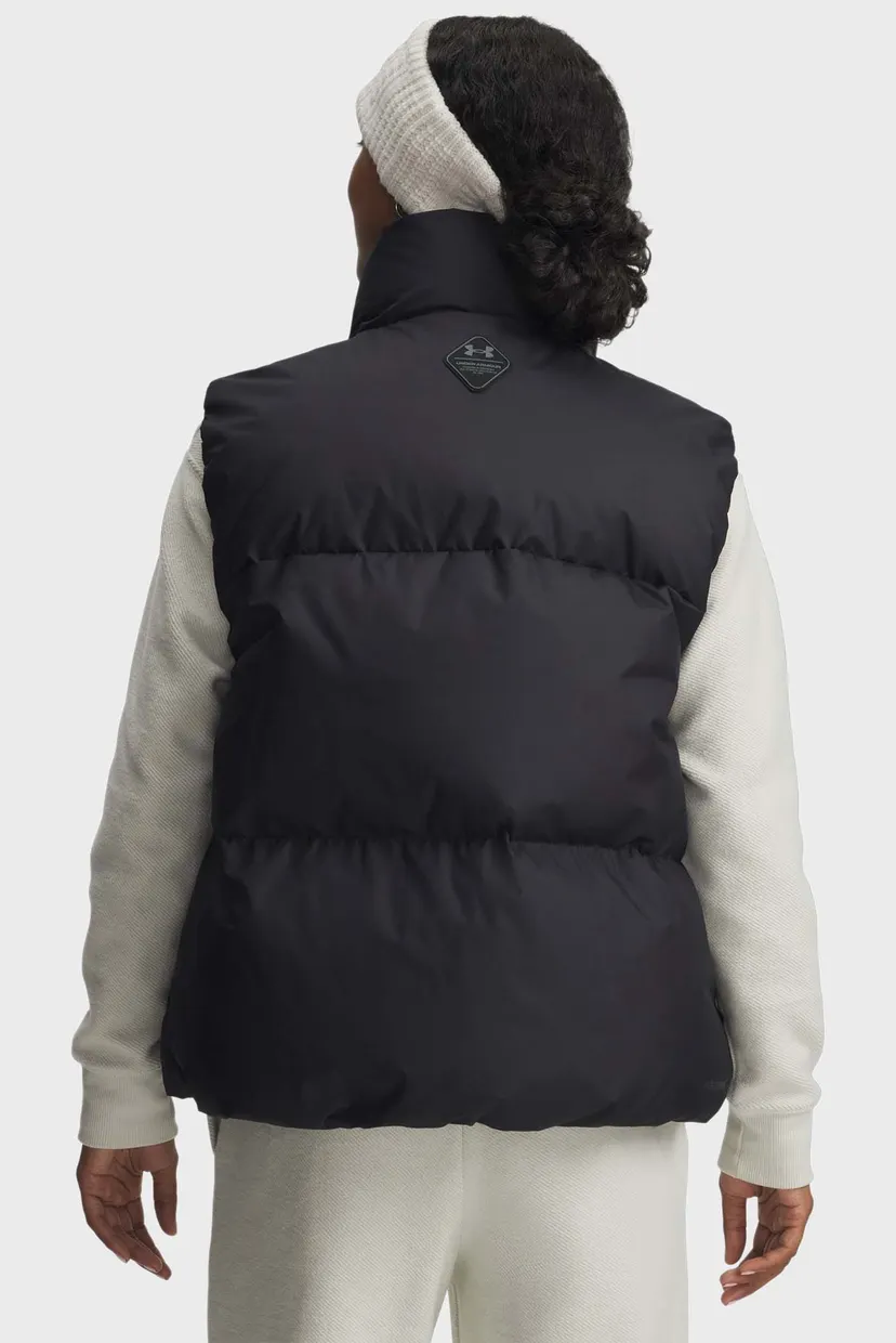 Жіночий чорний пуховий жилет Limitless Down Puffer Vest 3