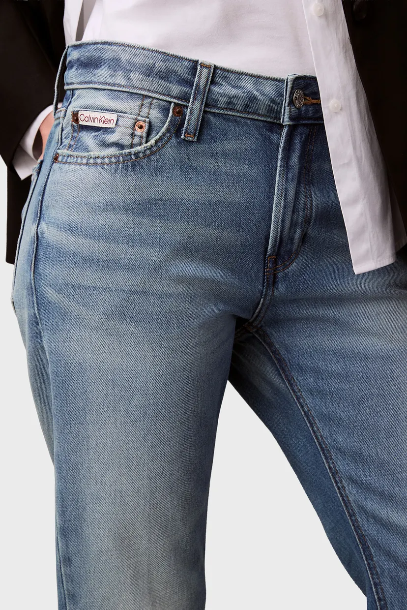 Женские голубые джинсы RELAXED BOOTCUT 5