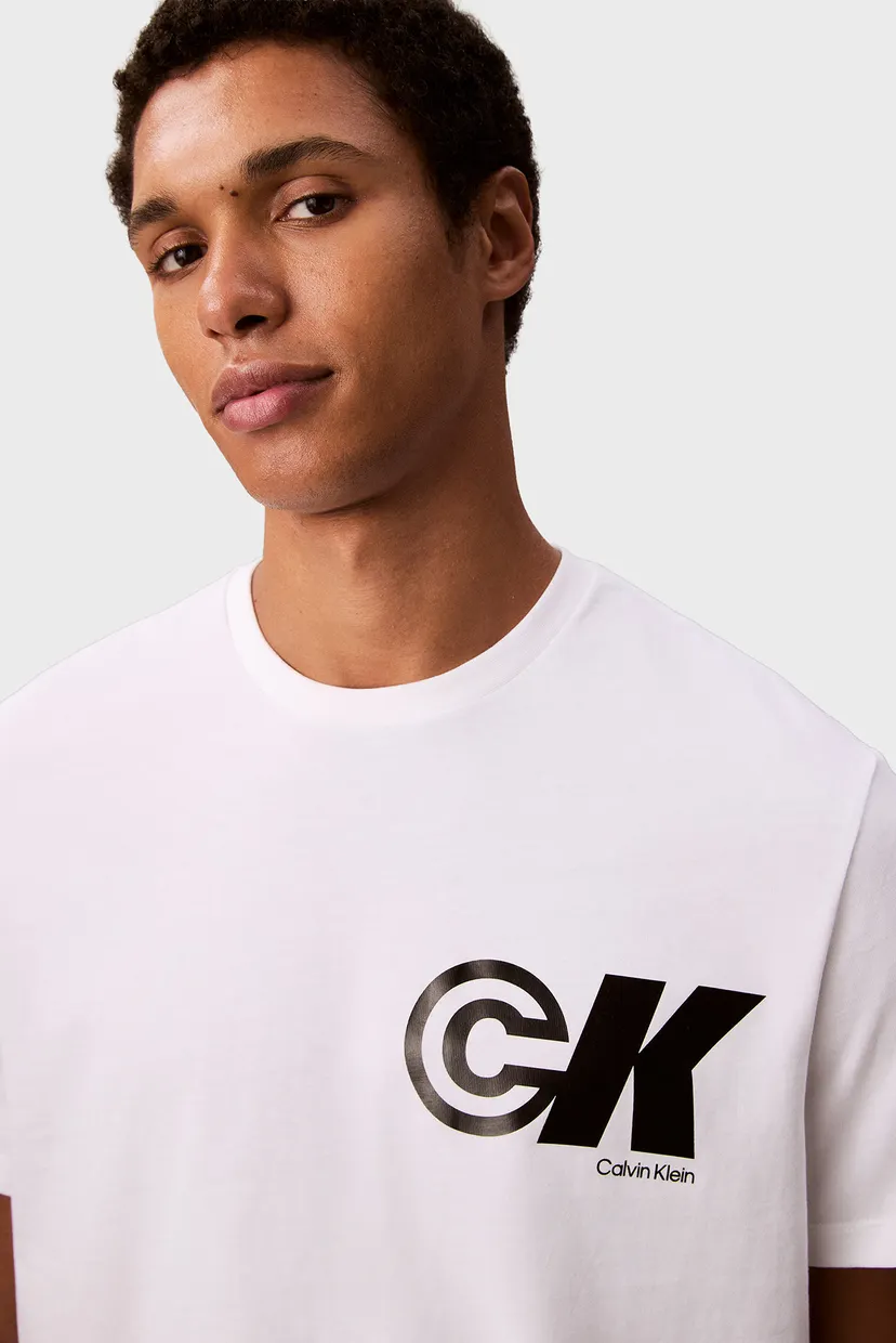 Чоловіча біла футболка SS 20S CK SPORT 5