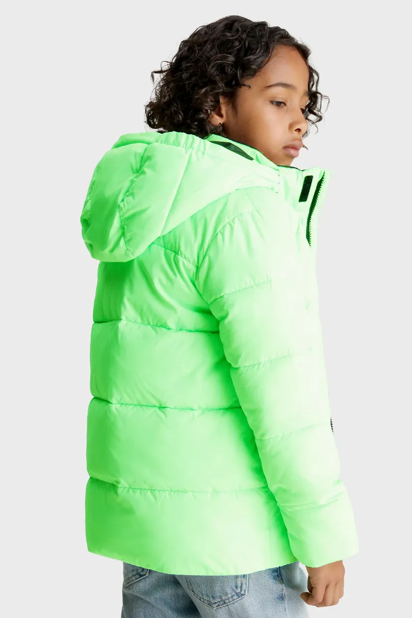 Детская зеленая куртка ESSENTIAL PUFFER JACKET 3