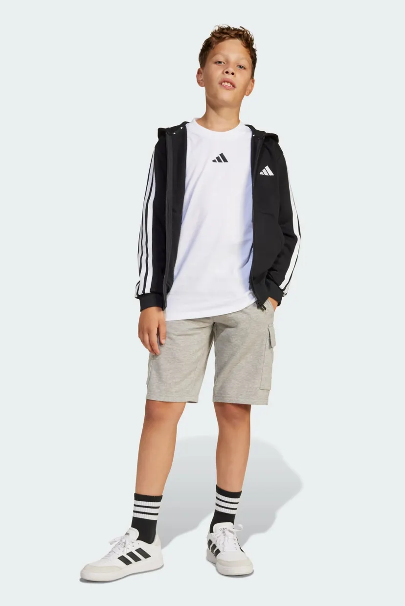 Дитяче чорне худі Essentials Full-Zip Kids 4