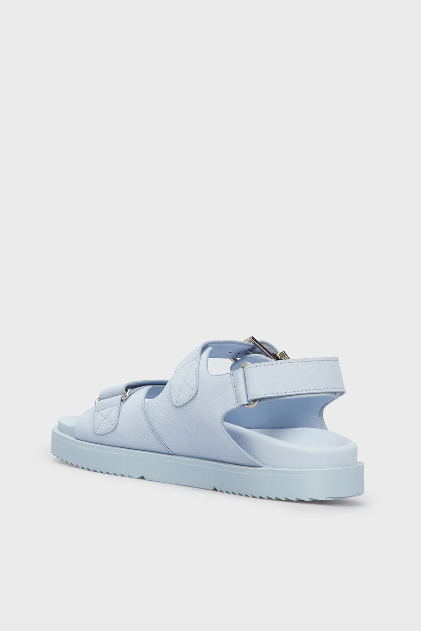 Жіночі блакитні нубукові сандалі TH HARDWARE NUBUCK SPORTY SANDAL 5