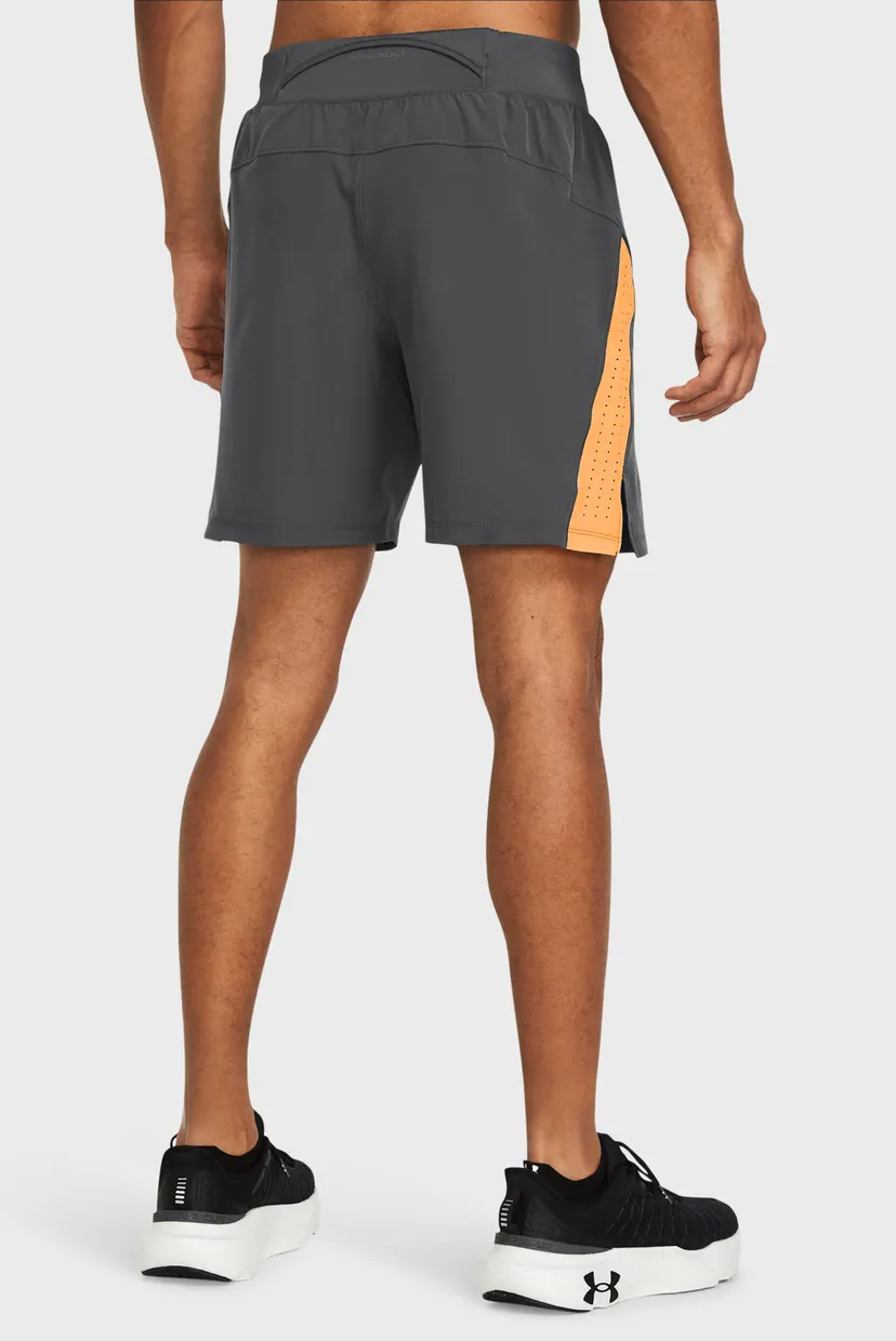 Мужские серые шорты UA LAUNCH PRO 7'' SHORTS 3