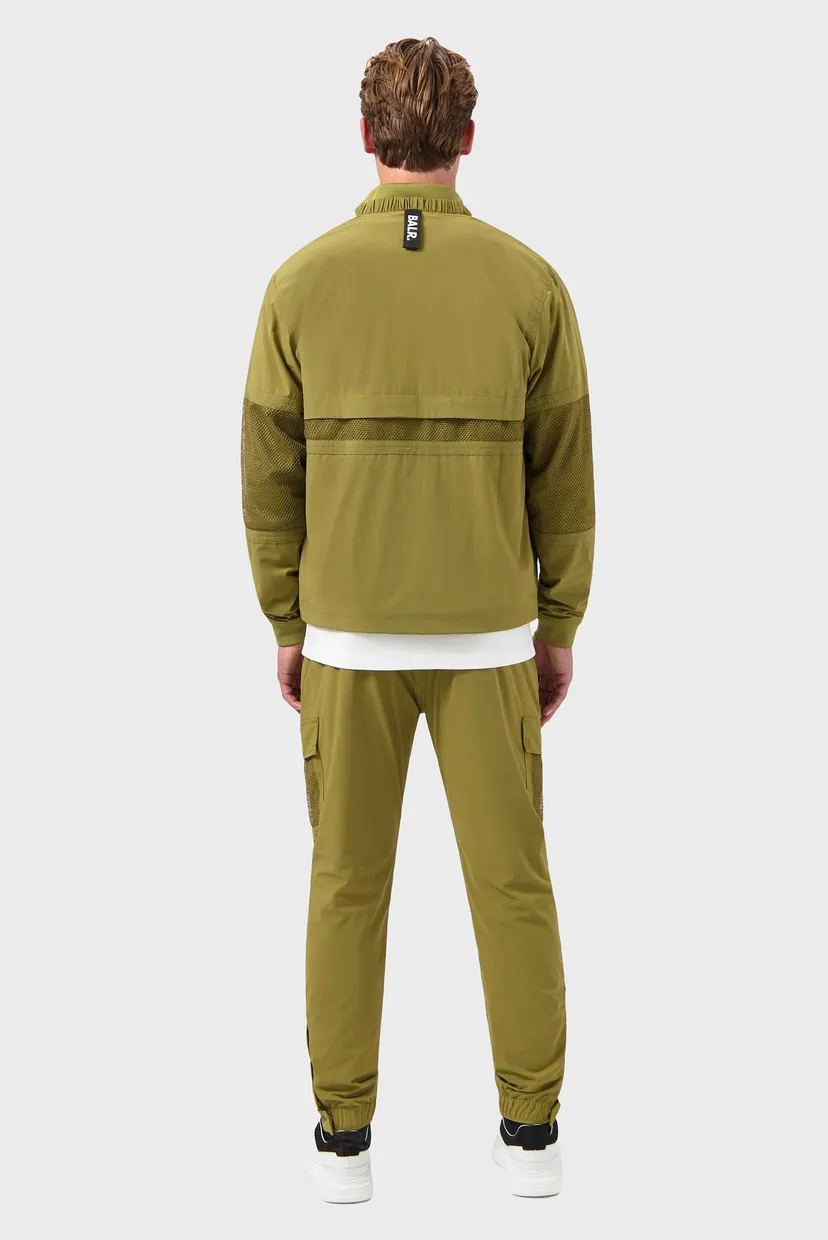 Мужская зеленая куртка Hexline Regular Fit Track Jacket 6