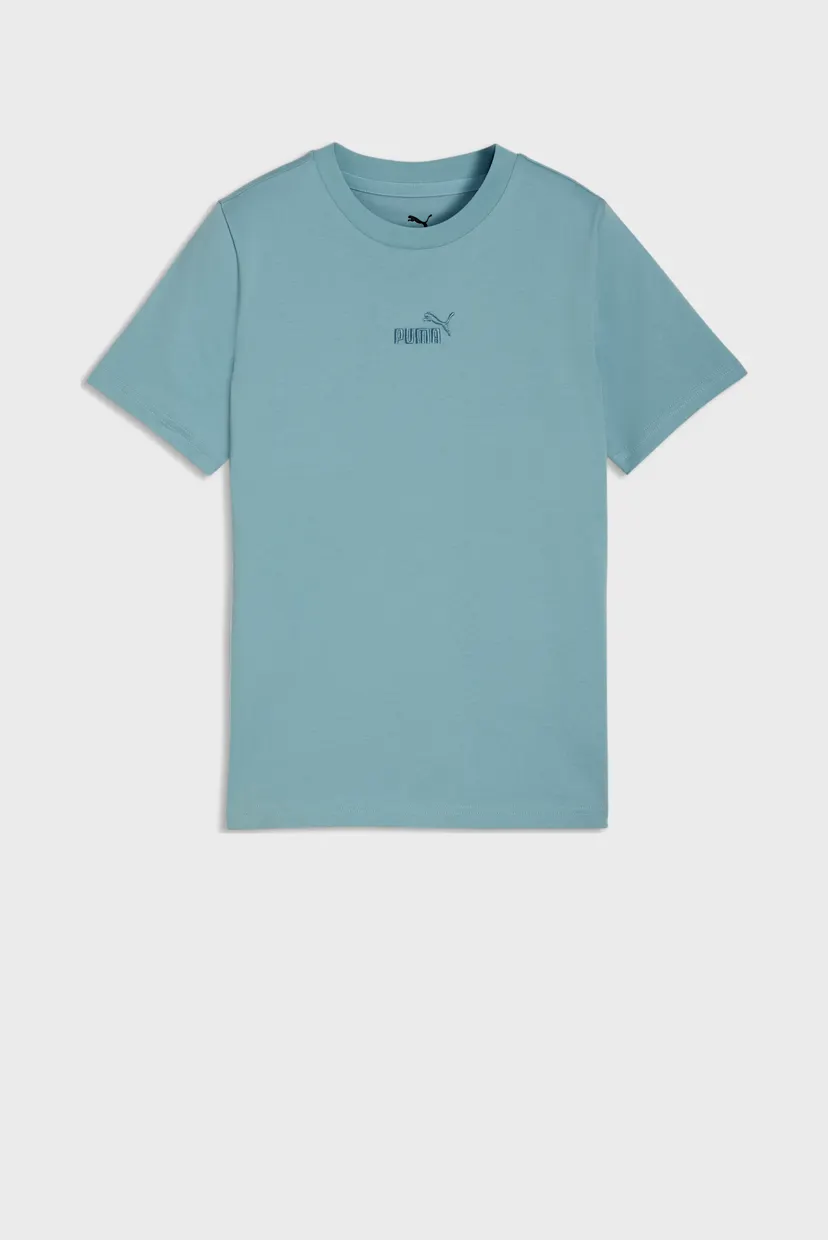 Дитяча блакитна футболка Essentials No.1 Logo Tee Youth 4