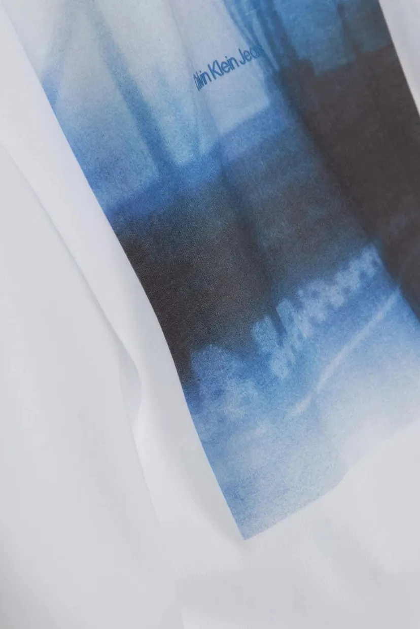 Чоловіча біла футболка HAZY CITY TEE 5