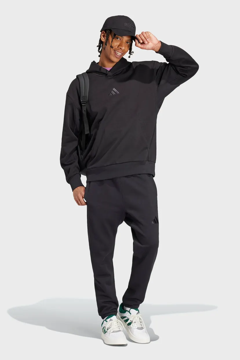 Мужское черное худи ALL SZN Fleece adidas IX1253 — MD-Fashion