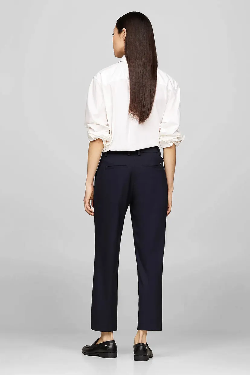 Жіночі темно-сині брюки CORE SLIM STRAIGHT 3