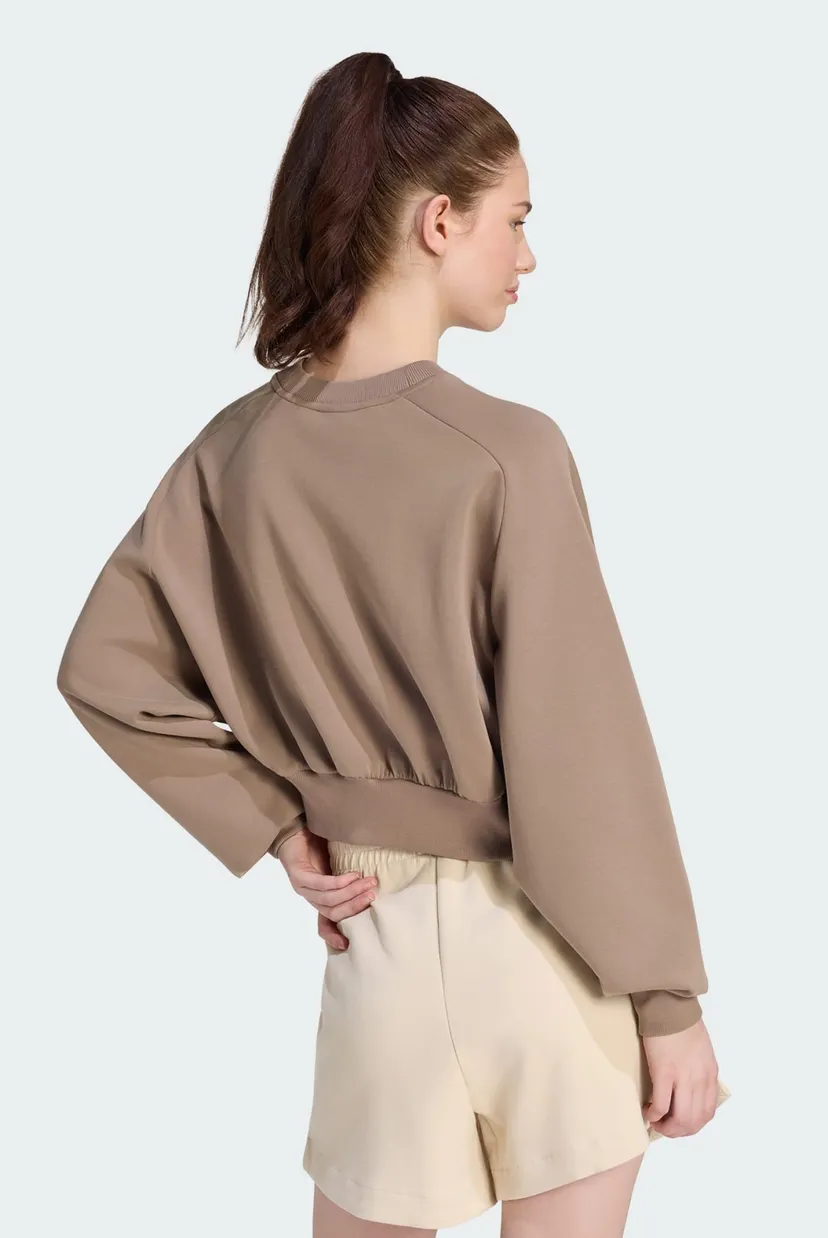 Жіночий бежевий світшот ALL SZN Soft Lux Loose 3