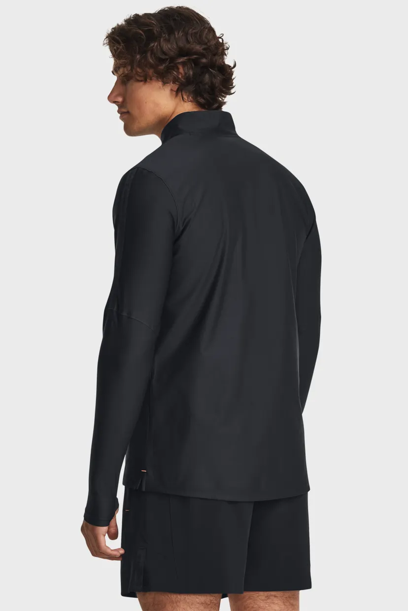 Чоловіча чорна спортивна кофта UA M's Ch. Pro 1/4 Zip 3