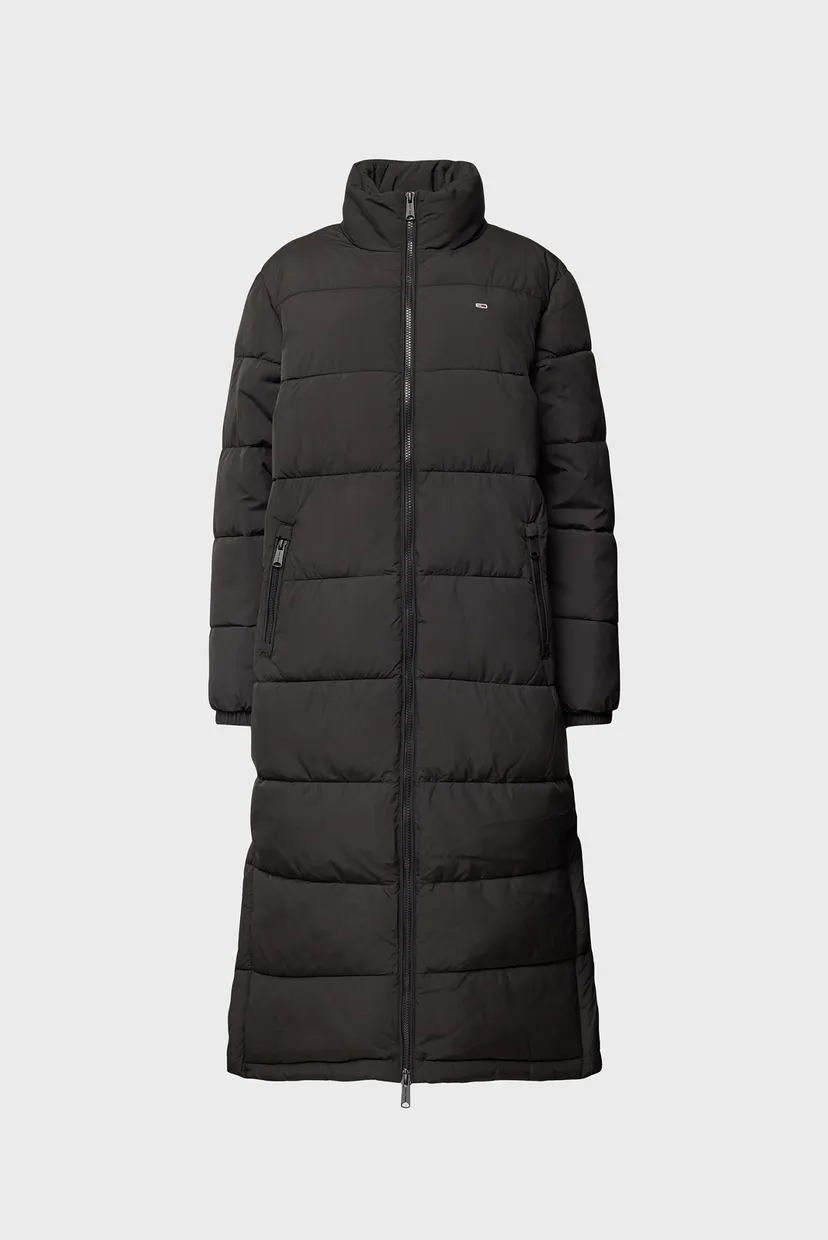 Женская черная куртка TJW MAXI ESSENTIAL PUFFER 6