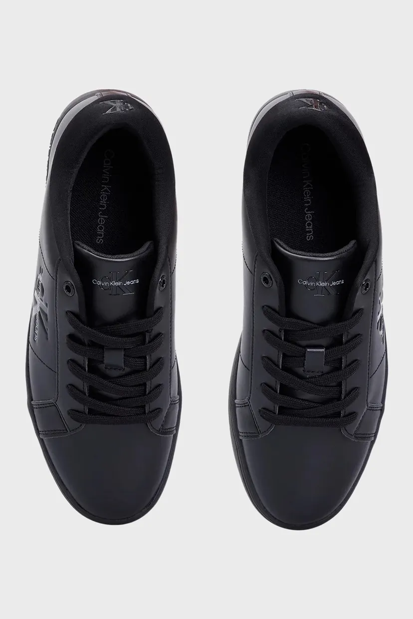 Чоловічі чорні снікерси CLASSIC CUPSOLE LOW LACEUP LTH 4