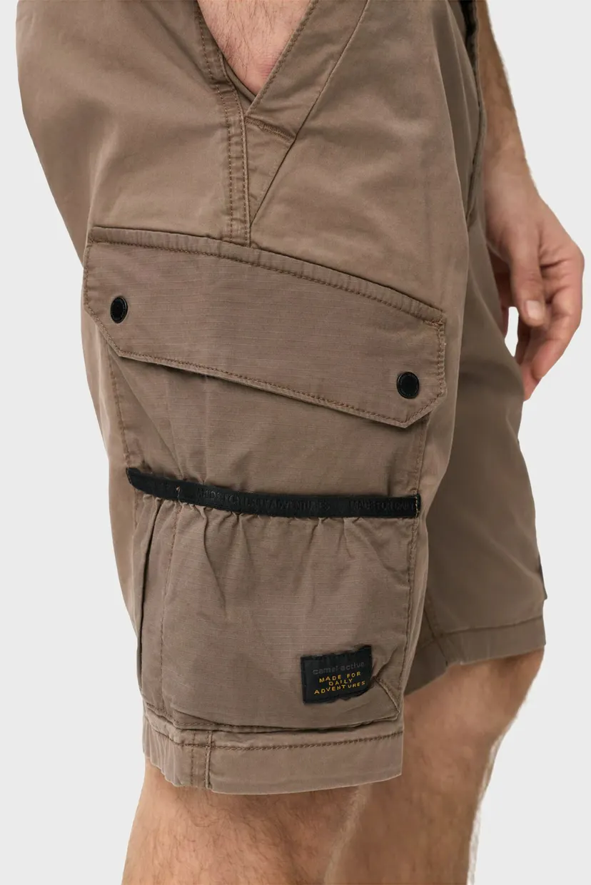 Мужские коричневые шорты Bermudas 4