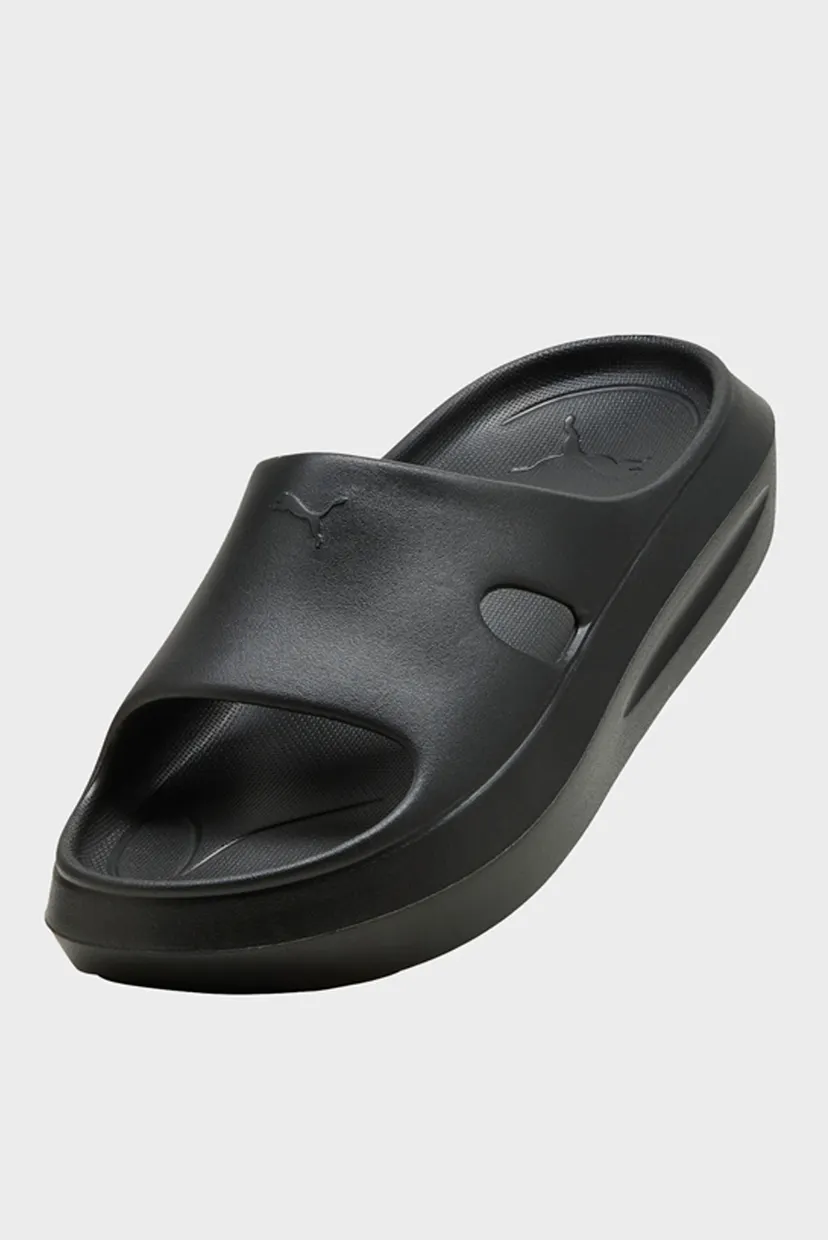 Жіночі чорні слайдери PUMA Flatter Slides Women 5