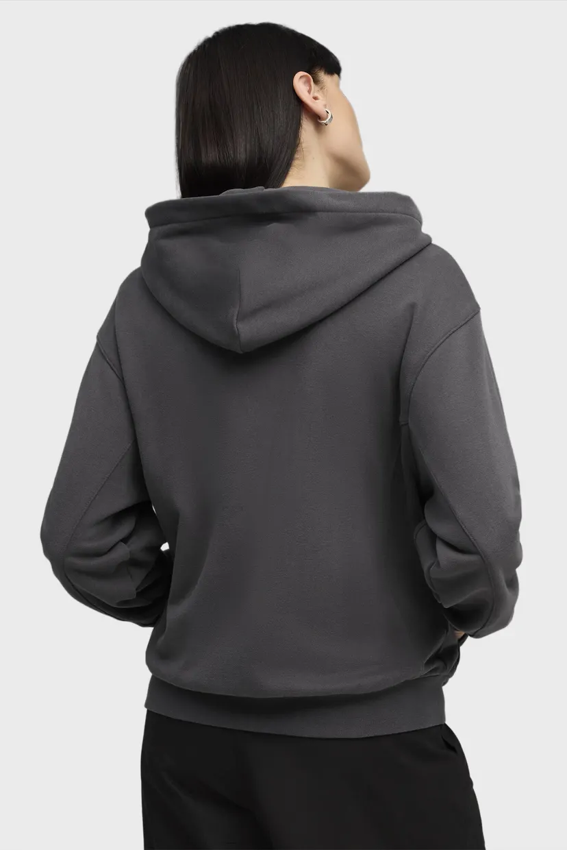 Жіноче темно-сіре худі YONA Full-Zip Hoodie Women 3