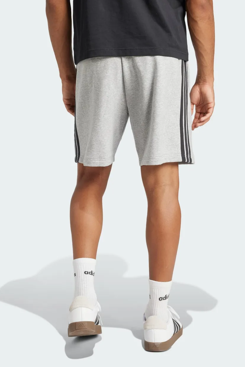 Чоловічі світло-сірі шорти Essential 3-Stripes French Terry 3