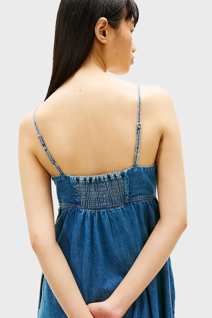 Женское синее джинсовое платье CHAMBRAY 4