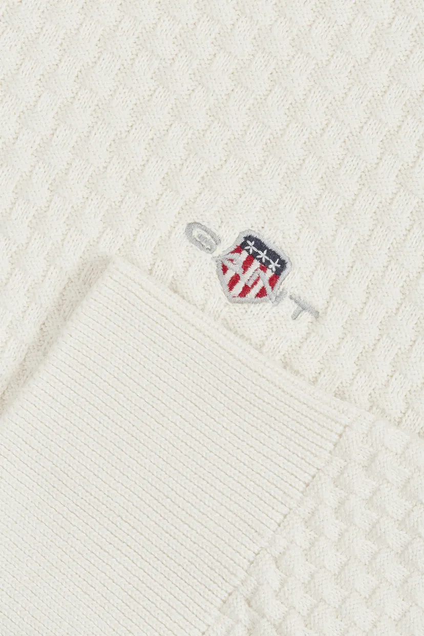 Чоловічий перловий джемпер COTTON TEXTURE 4
