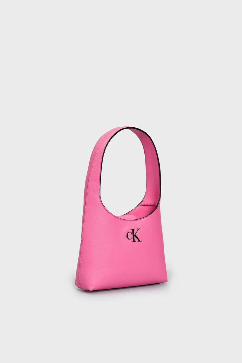 Жіноча рожева сумка MINIMAL MONOGRAM SHOULDER BAG 5