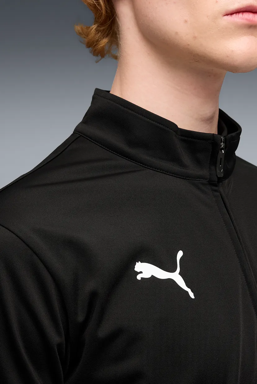 Мужской черный спортивный костюм (кофта, брюки) individualRISE Men's Football Tracksuit 4
