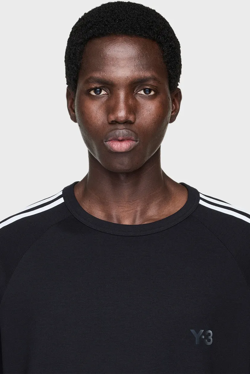 Черная футболка Y-3 Short Sleeve T-Shirt (унисекс) 6