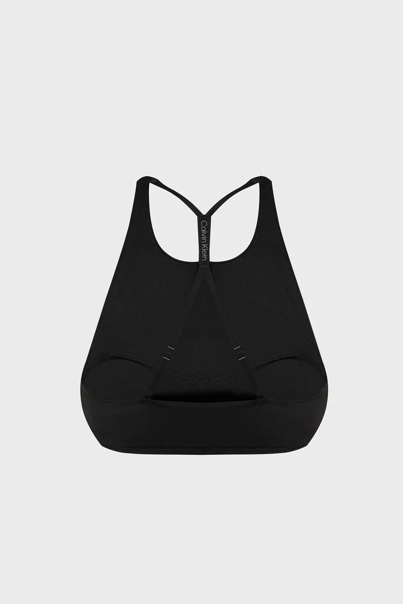 Женский черный лиф от купальника HIGH NECK TOP-RP 7